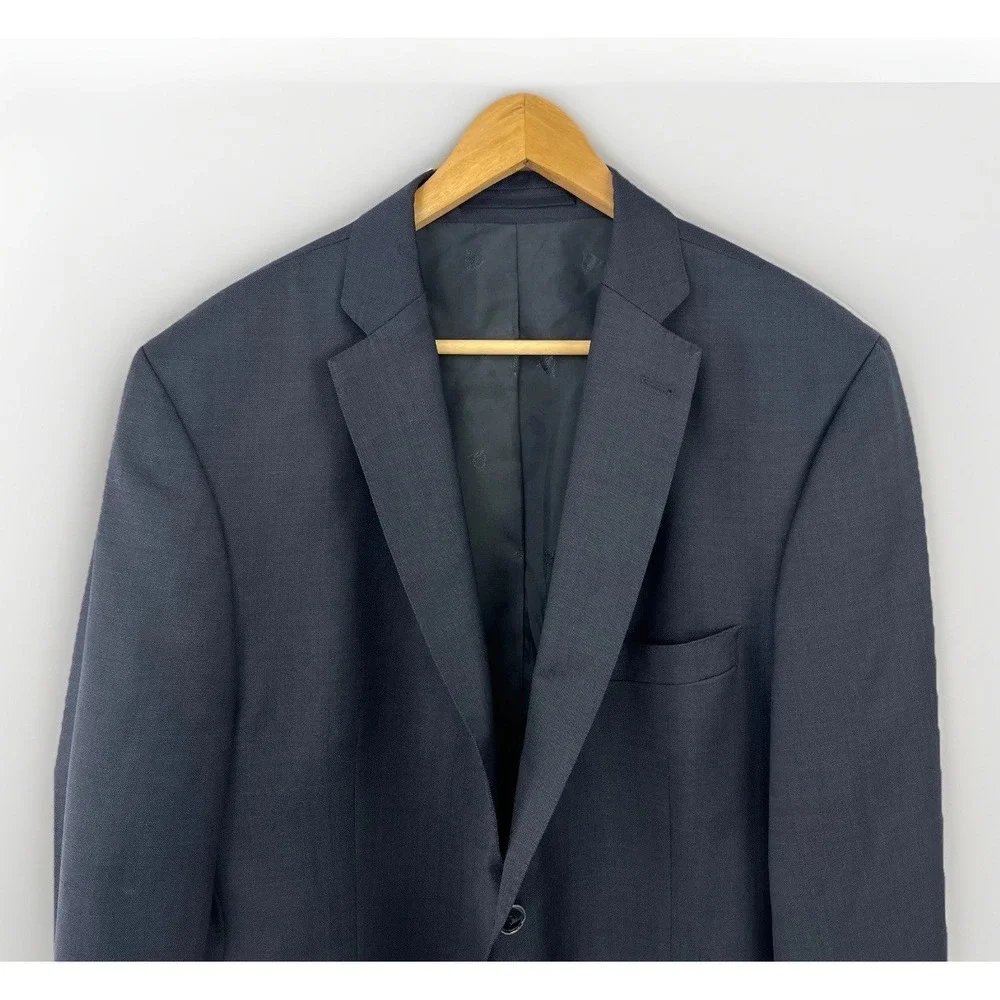 Roy Robson IT 26 US 42S Blazer Wool (Lanificio‎ TG Di Fabio Mill)  Sport Coat